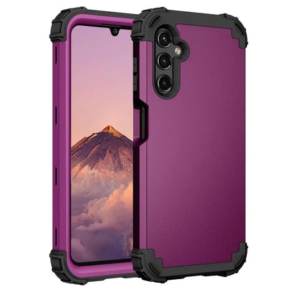 L-Style For Samsung Galaxy A15 4G Case PC + Silicone Drop Protective Phone Cover
