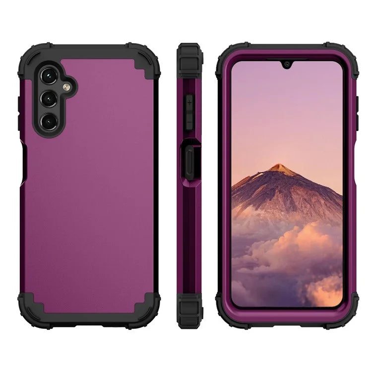 L-Style For Samsung Galaxy A15 4G Case PC + Silicone Drop Protective Phone Cover