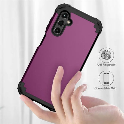 L-Style For Samsung Galaxy A15 4G Case PC + Silicone Drop Protective Phone Cover
