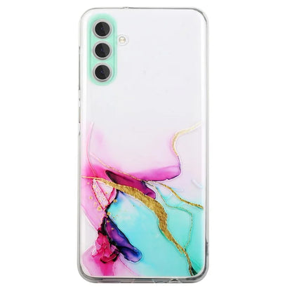 For Samsung Galaxy A15 5G Case Marble Pattern Anti-fall TPU Mobile Phone Cover