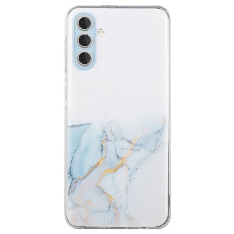 For Samsung Galaxy A15 5G Case Marble Pattern Anti-fall TPU Mobile Phone Cover