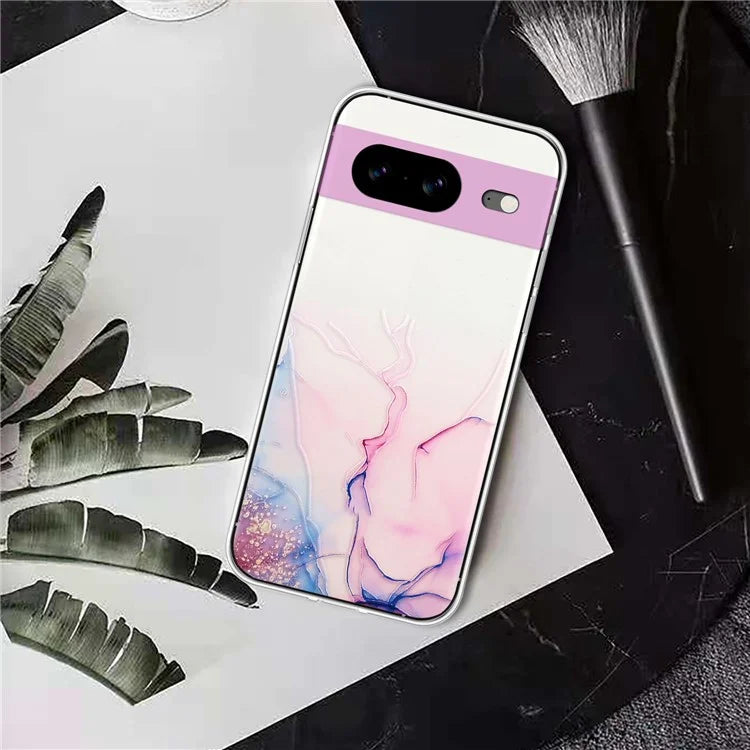 For Google Pixel 8 Case Embossing Anti-drop TPU Phone Protective Cover