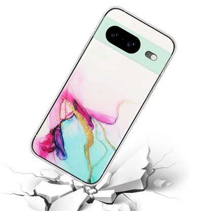 For Google Pixel 8 Case Embossing Anti-drop TPU Phone Protective Cover
