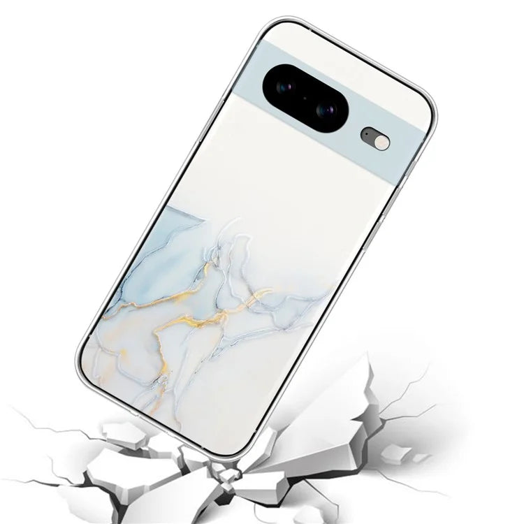 For Google Pixel 8 Case Embossing Anti-drop TPU Phone Protective Cover