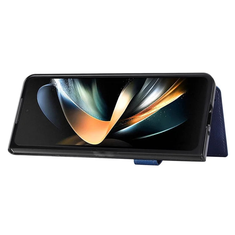 For Samsung Galaxy Z Fold3 5G Case Card Holder Kickstand Folding Phone Cover