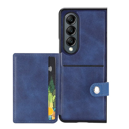 For Samsung Galaxy Z Fold3 5G Case Card Holder Kickstand Folding Phone Cover