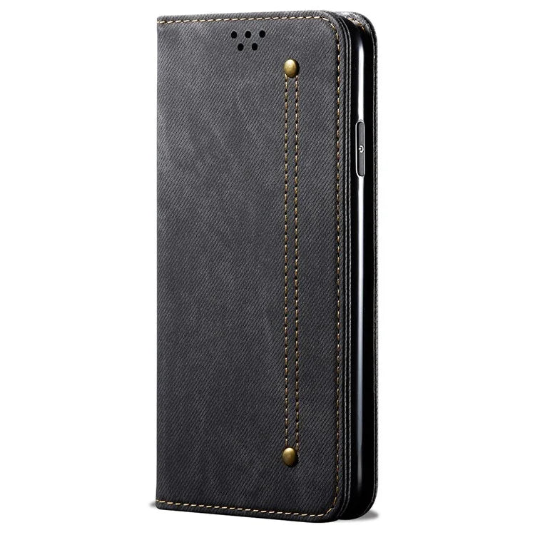For Huawei nova 11 SE Case Jeans Cloth Texture Wallet Phone Leather Cover