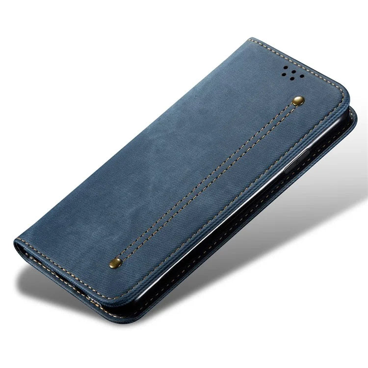 For Huawei nova 11 SE Case Jeans Cloth Texture Wallet Phone Leather Cover
