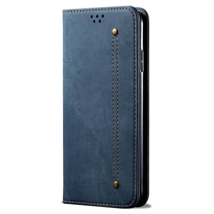 For Huawei nova 11 SE Case Jeans Cloth Texture Wallet Phone Leather Cover