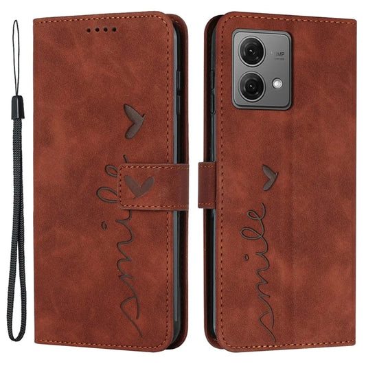 For Motorola Edge 40 Neo 5G Case Skin-touch Wallet Phone Leather Cover