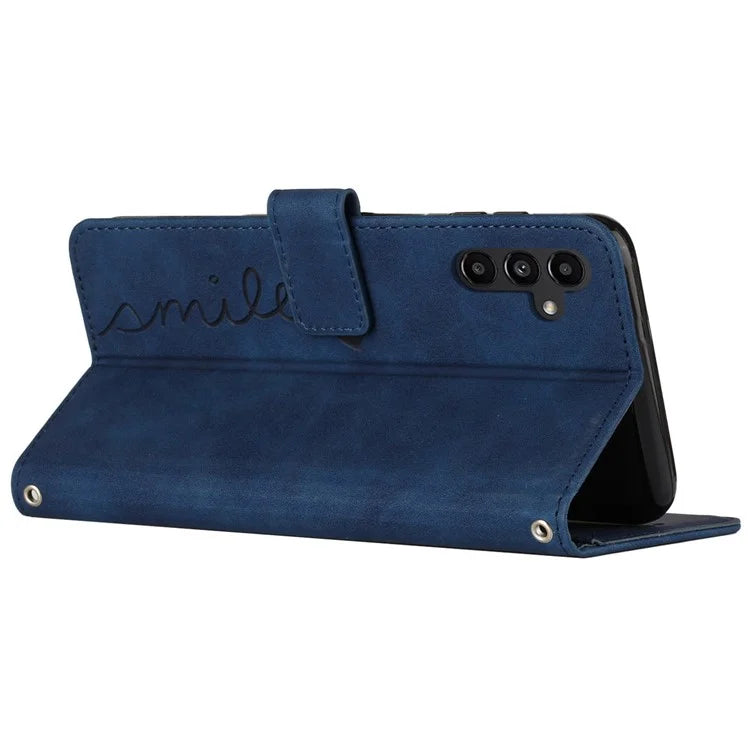 For Samsung Galaxy A05s 4G Case Stand Anti-Scratch Wallet PU Leather Phone Cover