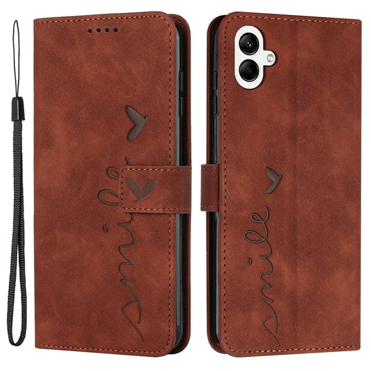 For Samsung Galaxy A05 4G Case Stand Wallet PU Leather Cell Phone Cover