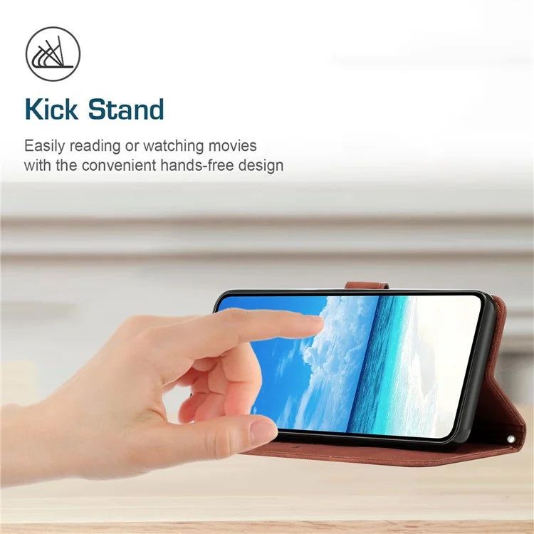 For Samsung Galaxy A05 4G Case Stand Wallet PU Leather Cell Phone Cover