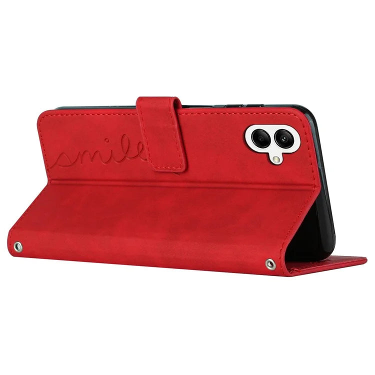 For Samsung Galaxy A05 4G Case Stand Wallet PU Leather Cell Phone Cover