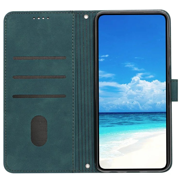 For Samsung Galaxy A05 4G Case Stand Wallet PU Leather Cell Phone Cover