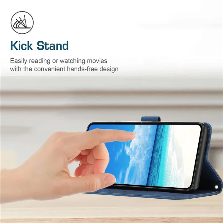 For Samsung Galaxy A05 4G Case Stand Wallet PU Leather Cell Phone Cover