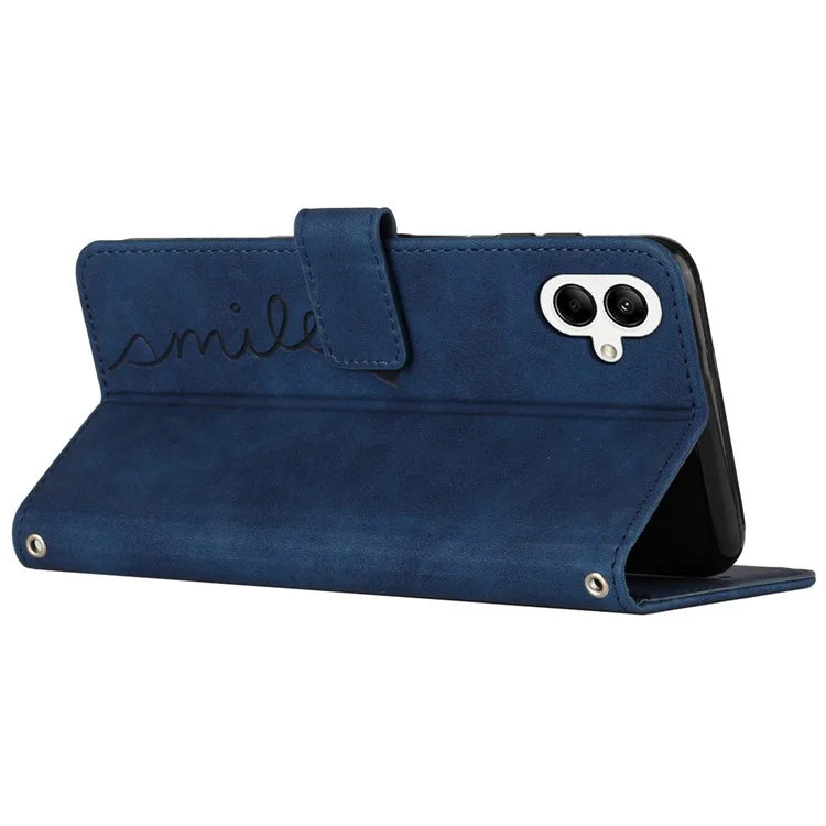 For Samsung Galaxy A05 4G Case Stand Wallet PU Leather Cell Phone Cover