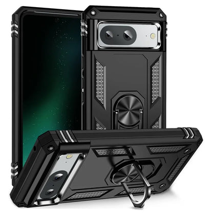 For Google Pixel 8a Case Scratch-proof TPU+PC Phone Protector