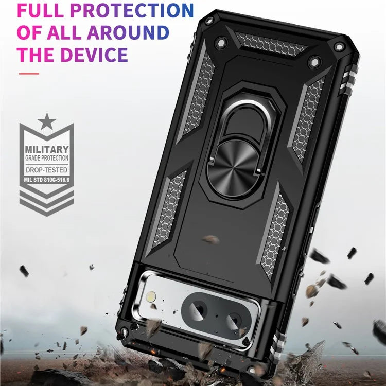 For Google Pixel 8a Case Scratch-proof TPU+PC Phone Protector