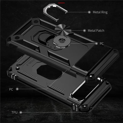 For Google Pixel 8a Case Scratch-proof TPU+PC Phone Protector