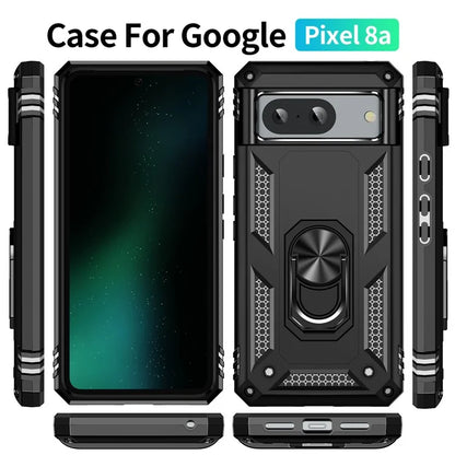 For Google Pixel 8a Case Scratch-proof TPU+PC Phone Protector