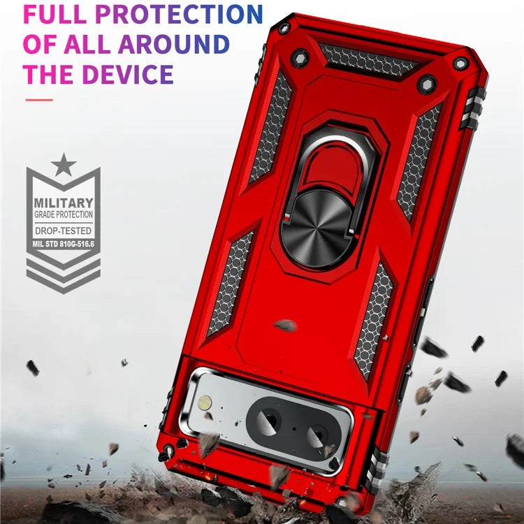 For Google Pixel 8a Case Scratch-proof TPU+PC Phone Protector