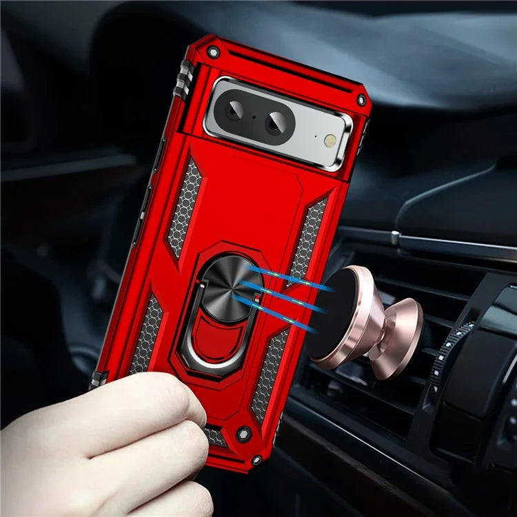For Google Pixel 8a Case Scratch-proof TPU+PC Phone Protector