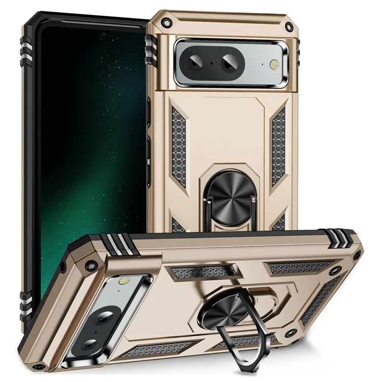 For Google Pixel 8a Case Scratch-proof TPU+PC Phone Protector