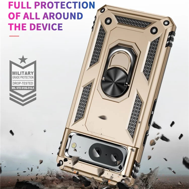 For Google Pixel 8a Case Scratch-proof TPU+PC Phone Protector