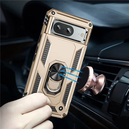 For Google Pixel 8a Case Scratch-proof TPU+PC Phone Protector
