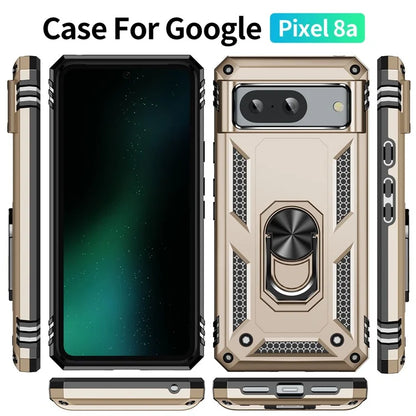 For Google Pixel 8a Case Scratch-proof TPU+PC Phone Protector