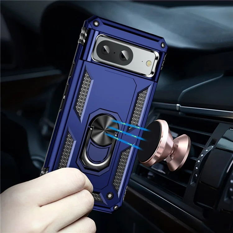 For Google Pixel 8a Case Scratch-proof TPU+PC Phone Protector