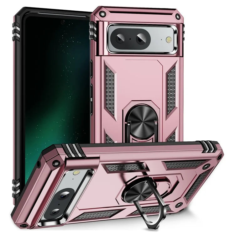 For Google Pixel 8a Case Scratch-proof TPU+PC Phone Protector