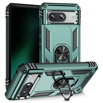 For Google Pixel 8a Case Scratch-proof TPU+PC Phone Protectorish Green
