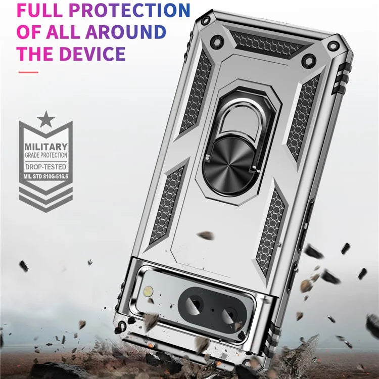 For Google Pixel 8a Case Scratch-proof TPU+PC Phone Protector