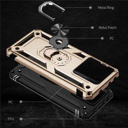 Xiaomi 13T / 13T Pro / Redmi K60 Ultra Case TPU+PC Rotating Ring Kickstand Cell Phone Cover