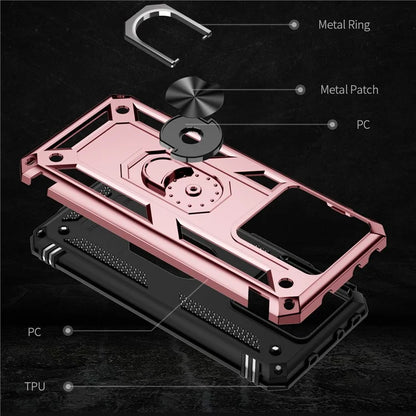 Xiaomi 13T / 13T Pro / Redmi K60 Ultra Case TPU+PC Rotating Ring Kickstand Cell Phone Cover