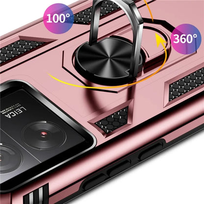 Xiaomi 13T / 13T Pro / Redmi K60 Ultra Case TPU+PC Rotating Ring Kickstand Cell Phone Cover