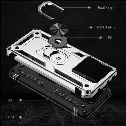 Xiaomi 13T / 13T Pro / Redmi K60 Ultra Case TPU+PC Rotating Ring Kickstand Cell Phone Cover