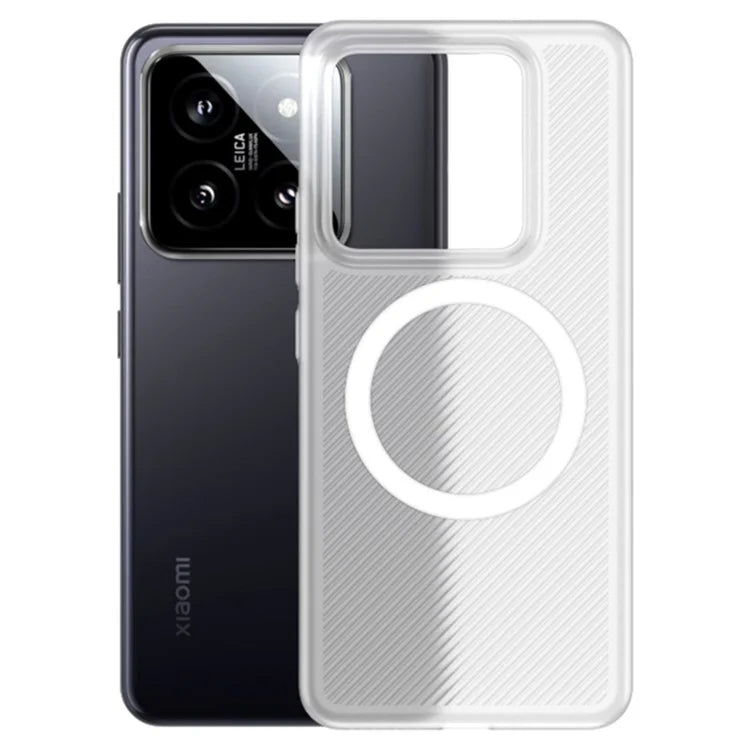 For Xiaomi 14 Pro Magnetic Phone Case Hard PP Minimalist Cover