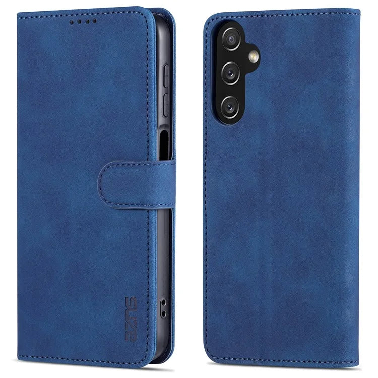 AZNS For Samsung Galaxy A15 4G Cell Phone Case Anti-Scratch PU Leather Wallet Phone Cover