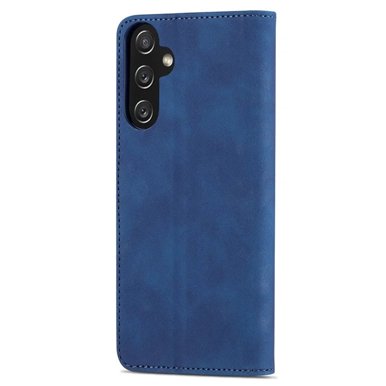 AZNS For Samsung Galaxy A15 4G Cell Phone Case Anti-Scratch PU Leather Wallet Phone Cover