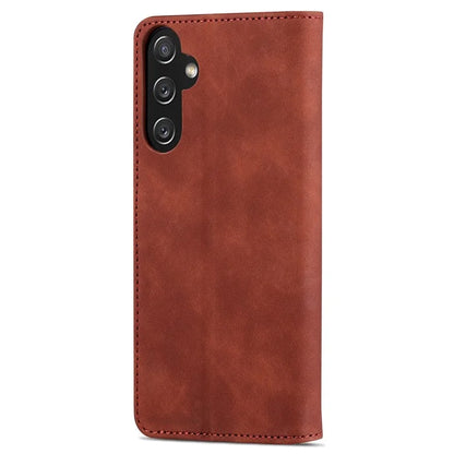 AZNS For Samsung Galaxy A15 4G Cell Phone Case Anti-Scratch PU Leather Wallet Phone Cover
