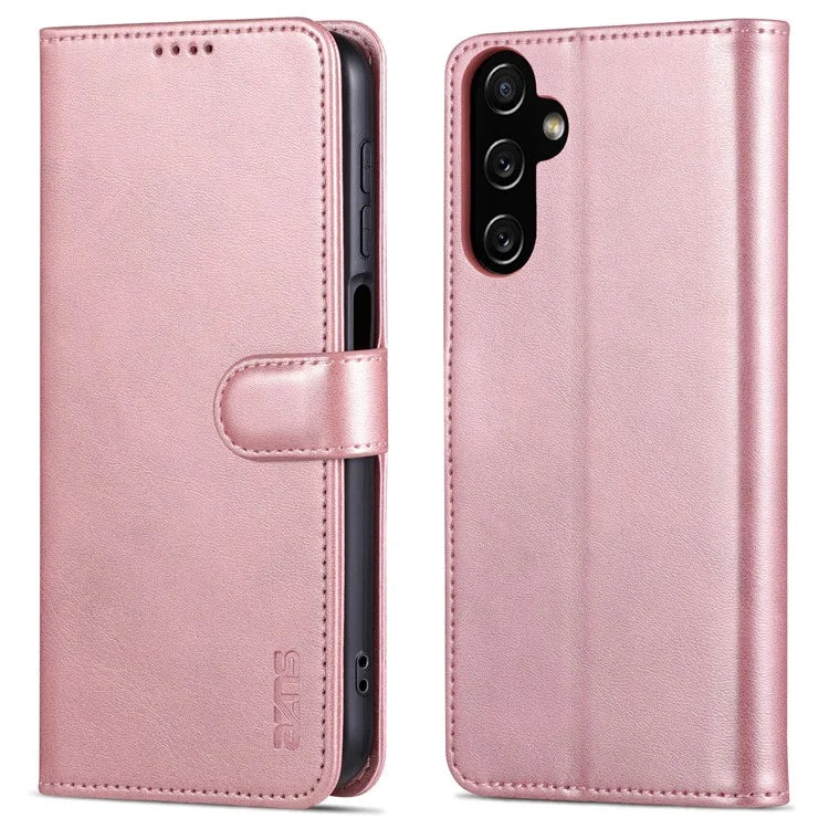 AZNS For Samsung Galaxy A15 4G Cell Phone Case Anti-Scratch PU Leather Wallet Phone Cover