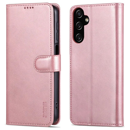 AZNS For Samsung Galaxy A15 4G Cell Phone Case Anti-Scratch PU Leather Wallet Phone Cover
