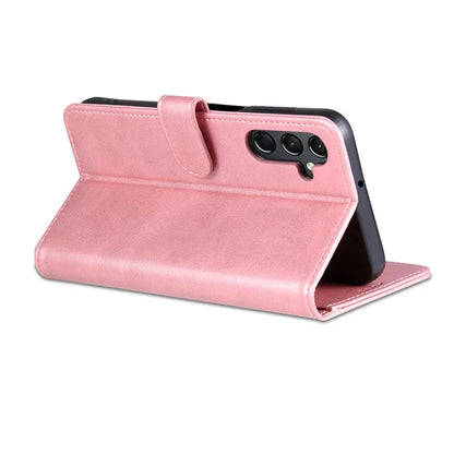 AZNS For Samsung Galaxy A15 4G Cell Phone Case Anti-Scratch PU Leather Wallet Phone Cover