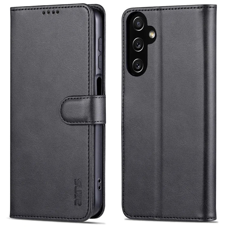 AZNS For Samsung Galaxy A15 4G Cell Phone Case Anti-Scratch PU Leather Wallet Phone Cover
