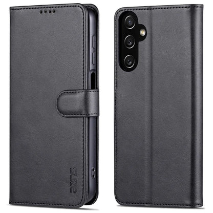 AZNS For Samsung Galaxy A15 4G Cell Phone Case Anti-Scratch PU Leather Wallet Phone Cover