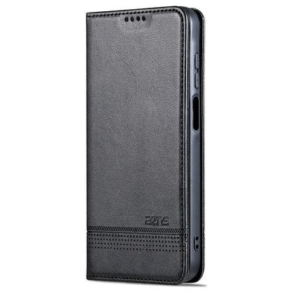 AZNS For Samsung Galaxy A15 4G Case PU Leather Magnetic Suction Wallet Phone Shell Cover