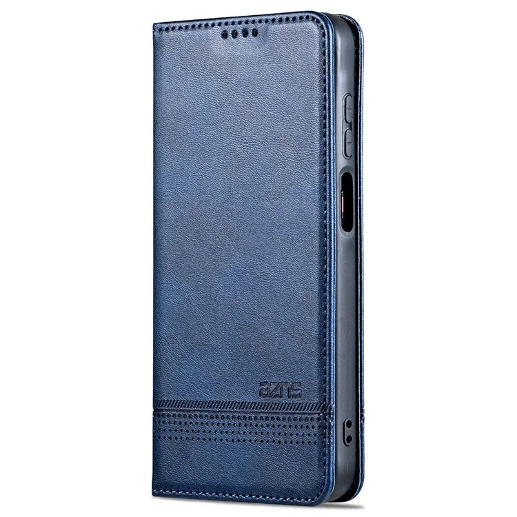 AZNS For Samsung Galaxy A15 4G Case PU Leather Magnetic Suction Wallet Phone Shell Cover